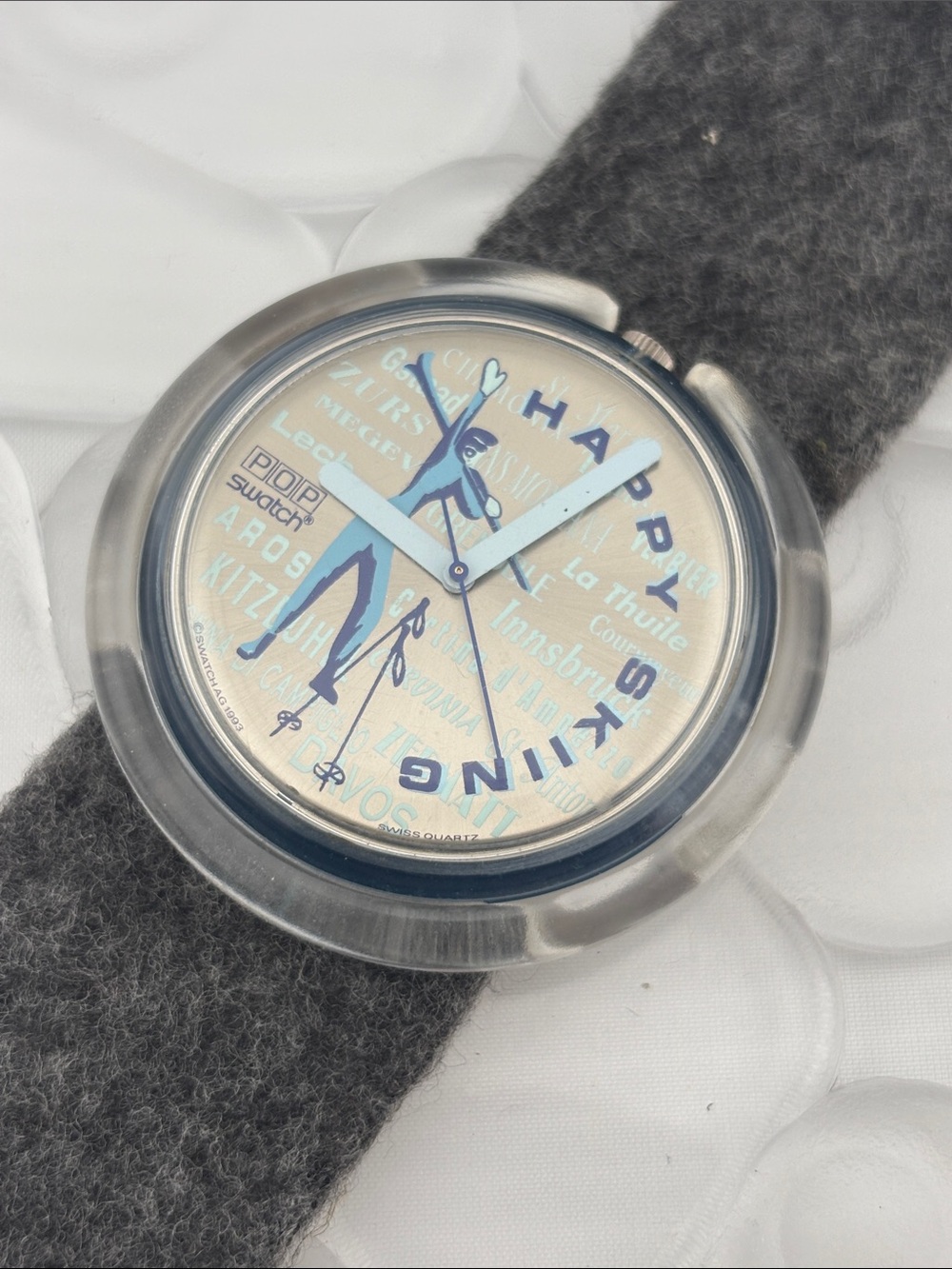 Swatch Watch - PWN114 - HAPPY SKIING